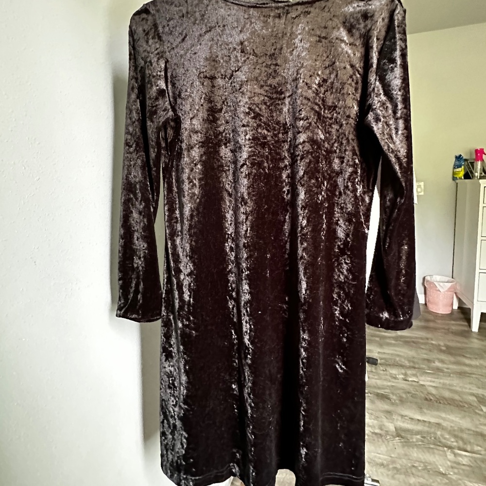 Velour dress